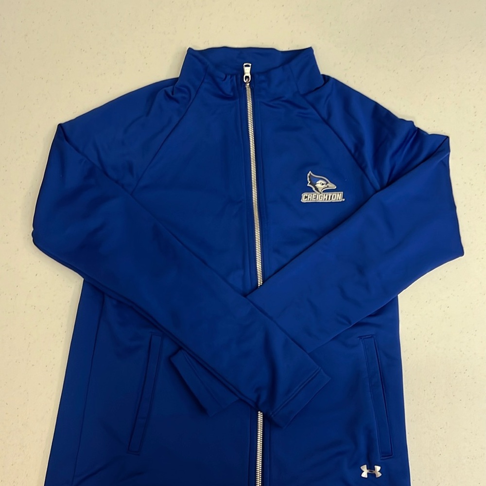 Under Armour/ Creighton Jacket- Blue